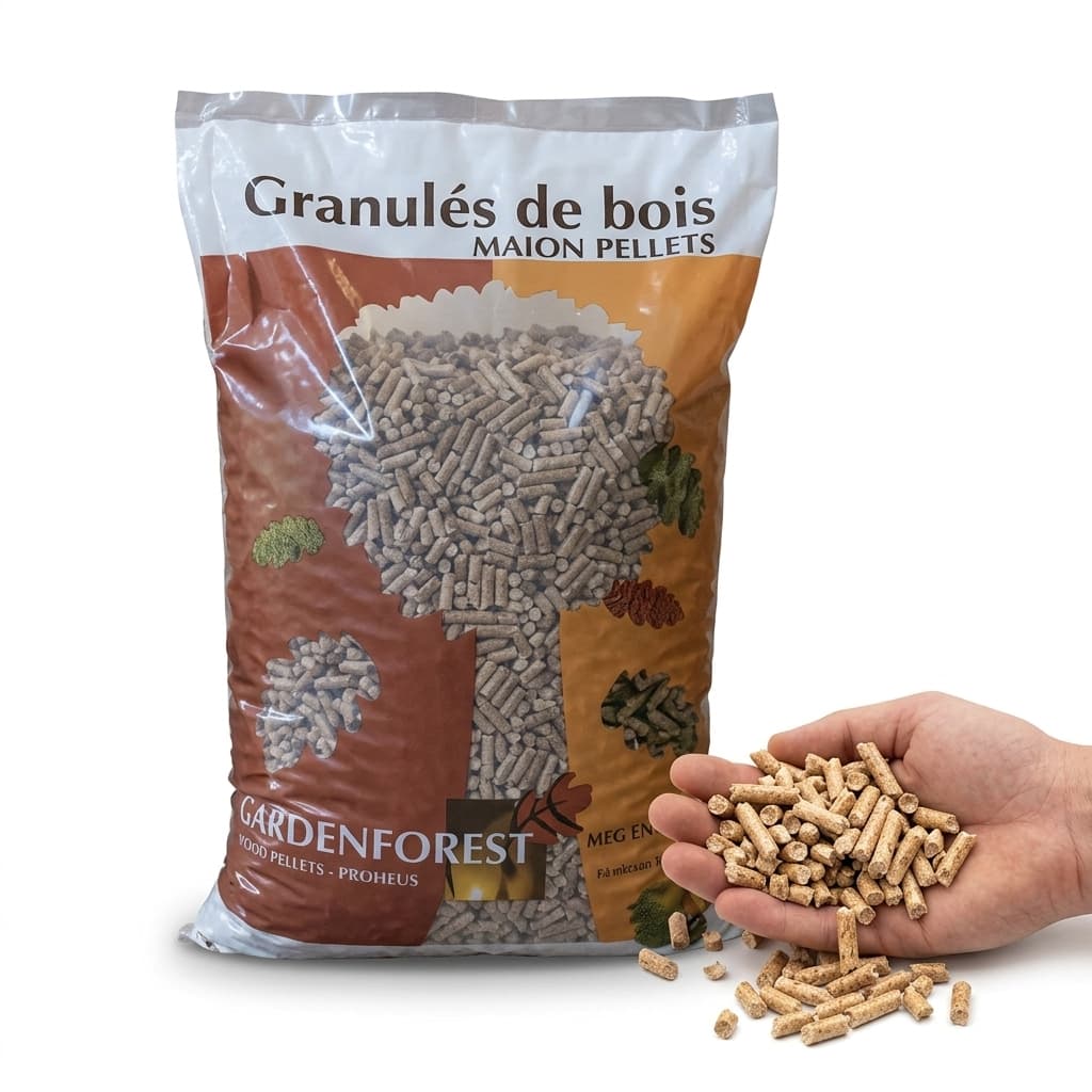 BoisExpress — Pellet Ardenforest 100% résineux 70 sacs de 17 kg Tradition Bois