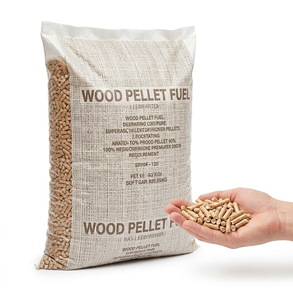 BoisExpress — Granulés de bois Forest Pellets Palette de 65 sacs de 17 kg Forêt Française