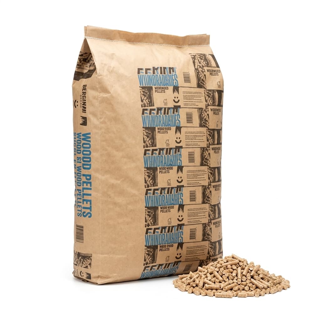 BoisExpress — Pellet Badger Palette de 65 sacs de 17 kg Séchage Naturel