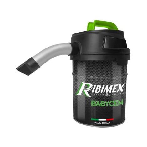Ribimex – Aspirateur à cendres 500W – Capacité 4 litres – Dépression 17 kPa – Filtre HEPA lavable – Pour poêles à granulés