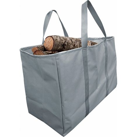Werka Pro – Sac porte bûches polyester 600D – Dimensions 60 x 30 x 40 cm – Capacité 72 litres – Intérieur imperméable pour stockage sécurisé