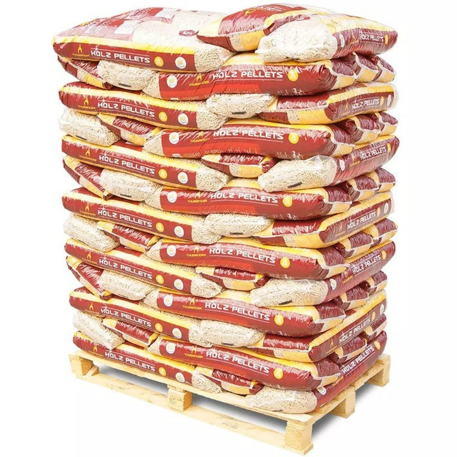 Granulés de bois THÜRINGER HD 6mm ENplus A1, palette de 65 sacs de 15 kg